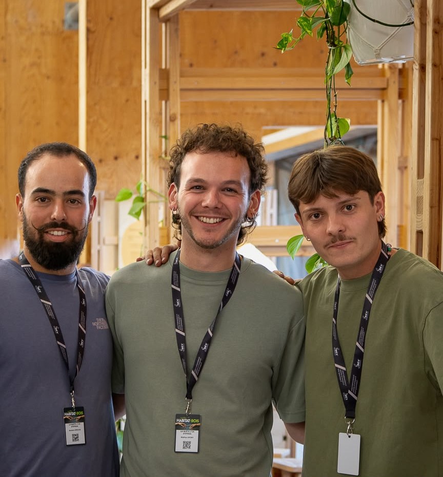 Les trois ingénieurs fondateurs d'Atelier Bercail